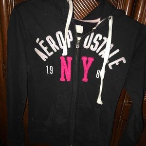 Aeropostle sweatshirt zip up hoodie